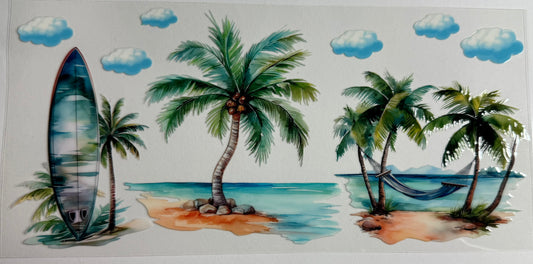 Beach Palm Wrap/Decal