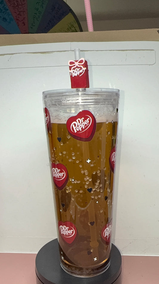 24oz Dr Pepper premade cup