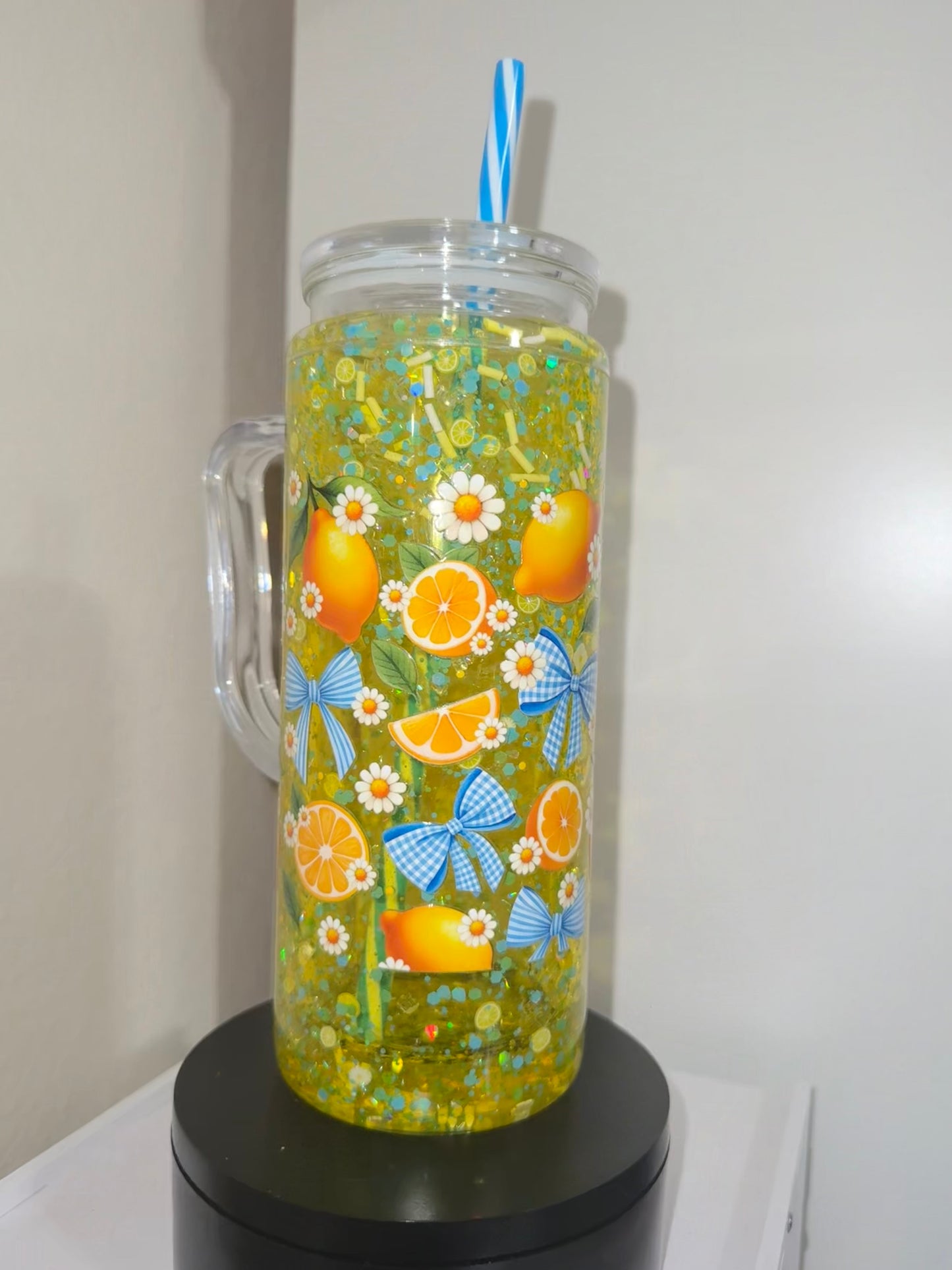 20oz handle Lemon Premade Cup