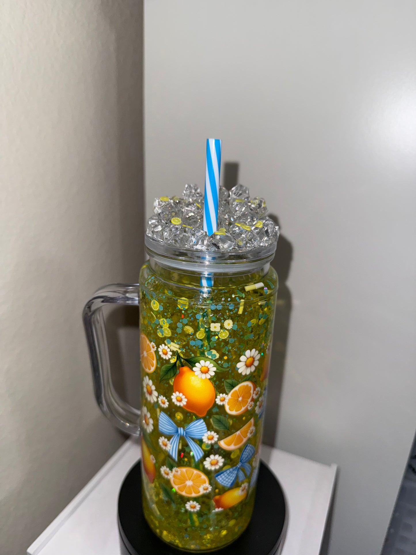20oz handle Lemon Premade Cup