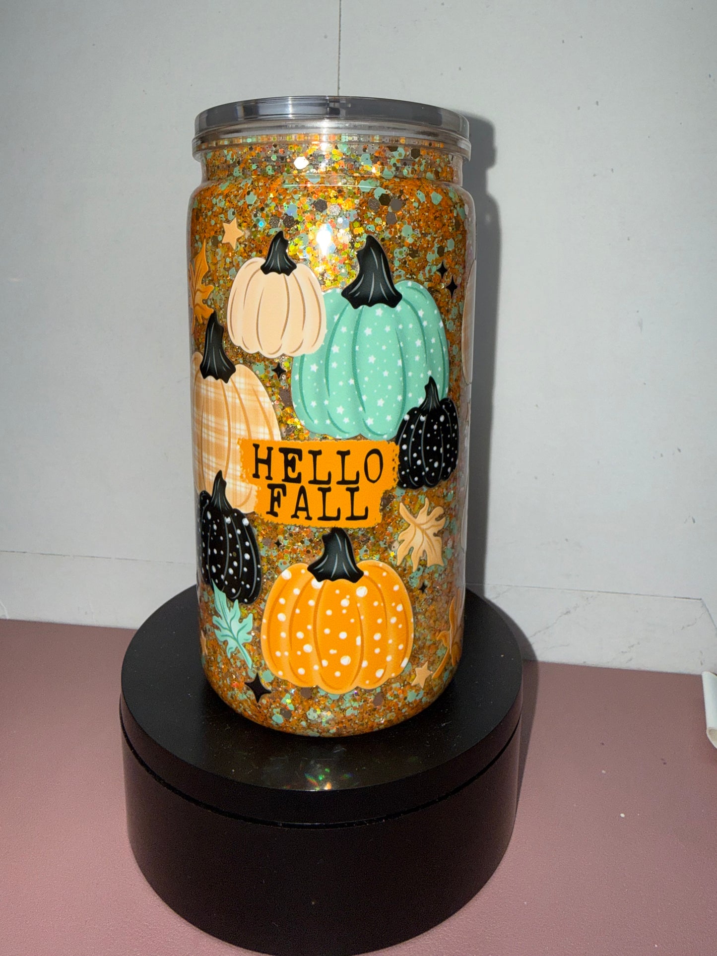 Hello Fall premade cup