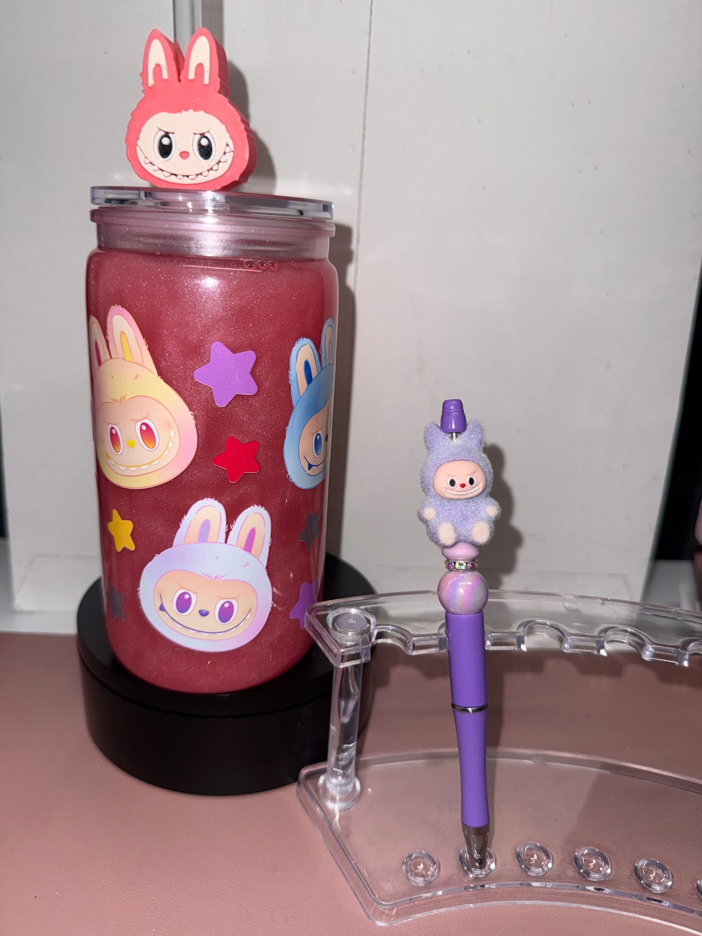 Labubu Magic Liquid Cup and Pen Set