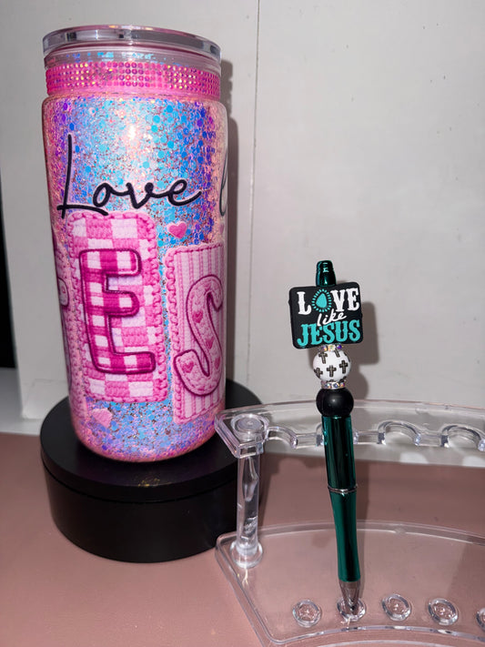 Love Like Jesus Cup and Pen Set