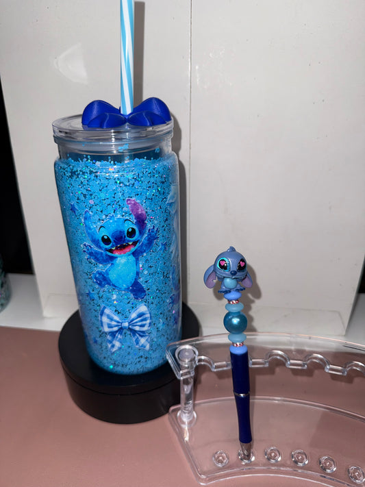 Stitch Cup with Pen Set