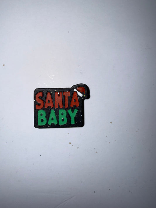 Santa Baby Focal Pen Topper