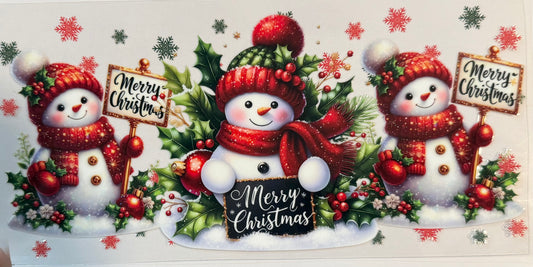 Merry Christmas Cup Wrap