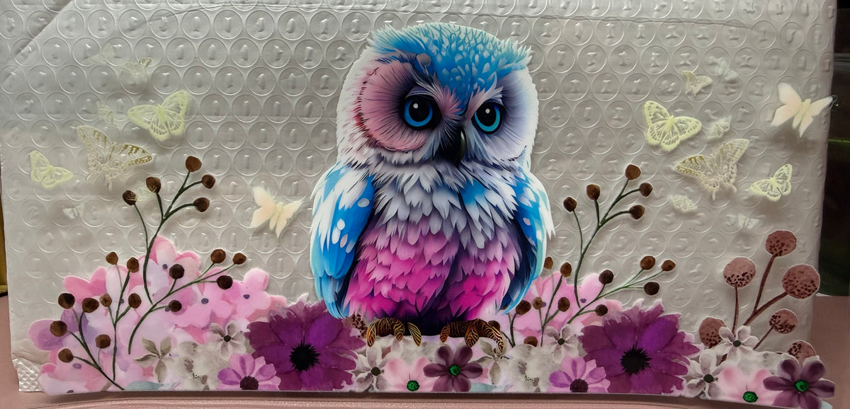 Owl Tumbler Wrap/Decal