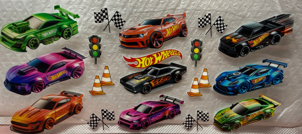 Hot Wheels Tumbler Wrap/Decal