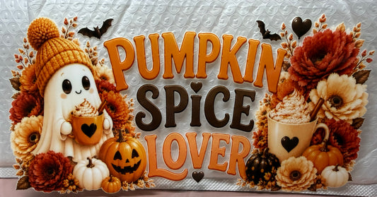 Pumpkin Spice Tumbler Wrap/Decal