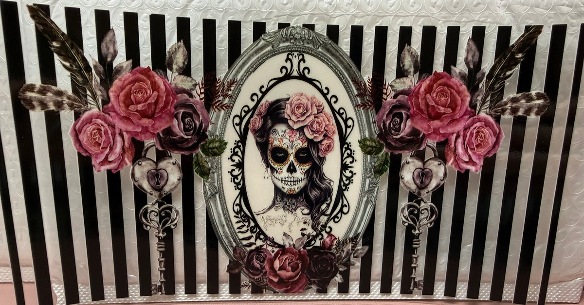 Day Of The Dead Tumbler Wrap/Decal
