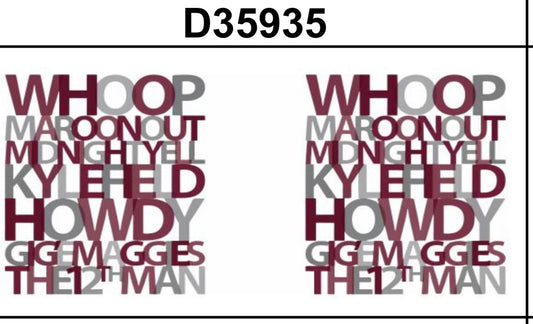 Tumbler Wrap/Decal