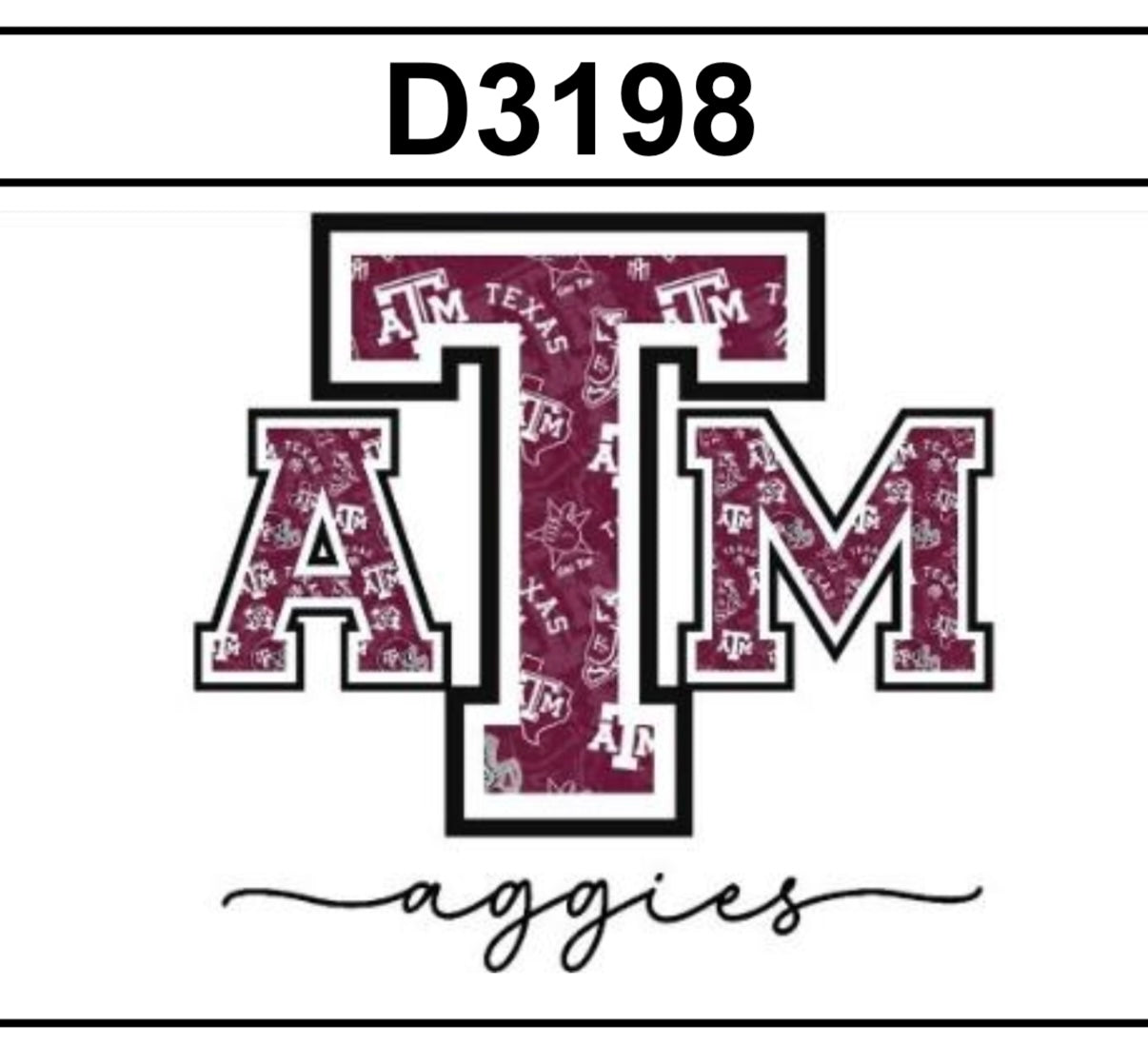 Tumbler Wrap/Decal