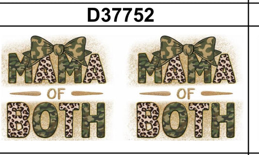 Tumbler Wrap/Decal - Mama of Both