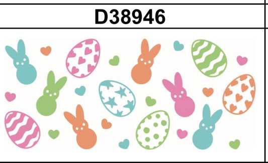 Tumbler Wrap/Decal - Eggs & Peeps