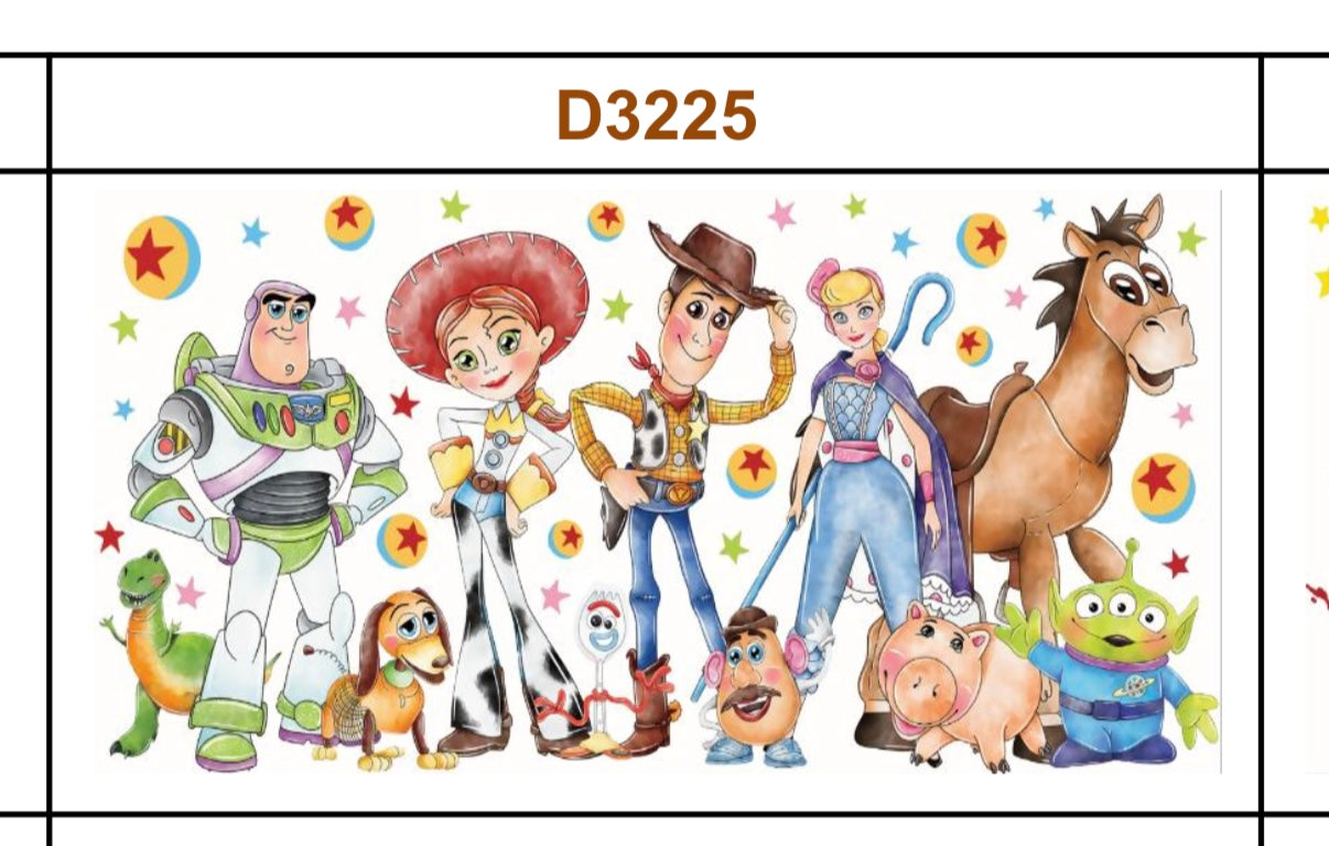 Tumbler Wrap/Decal - Toy Story