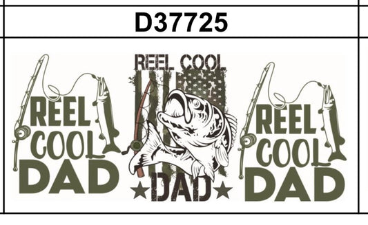 Tumbler Wrap/Decal - Reel Cool Dad
