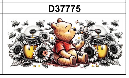 Tumbler Wrap/Decal -Pooh