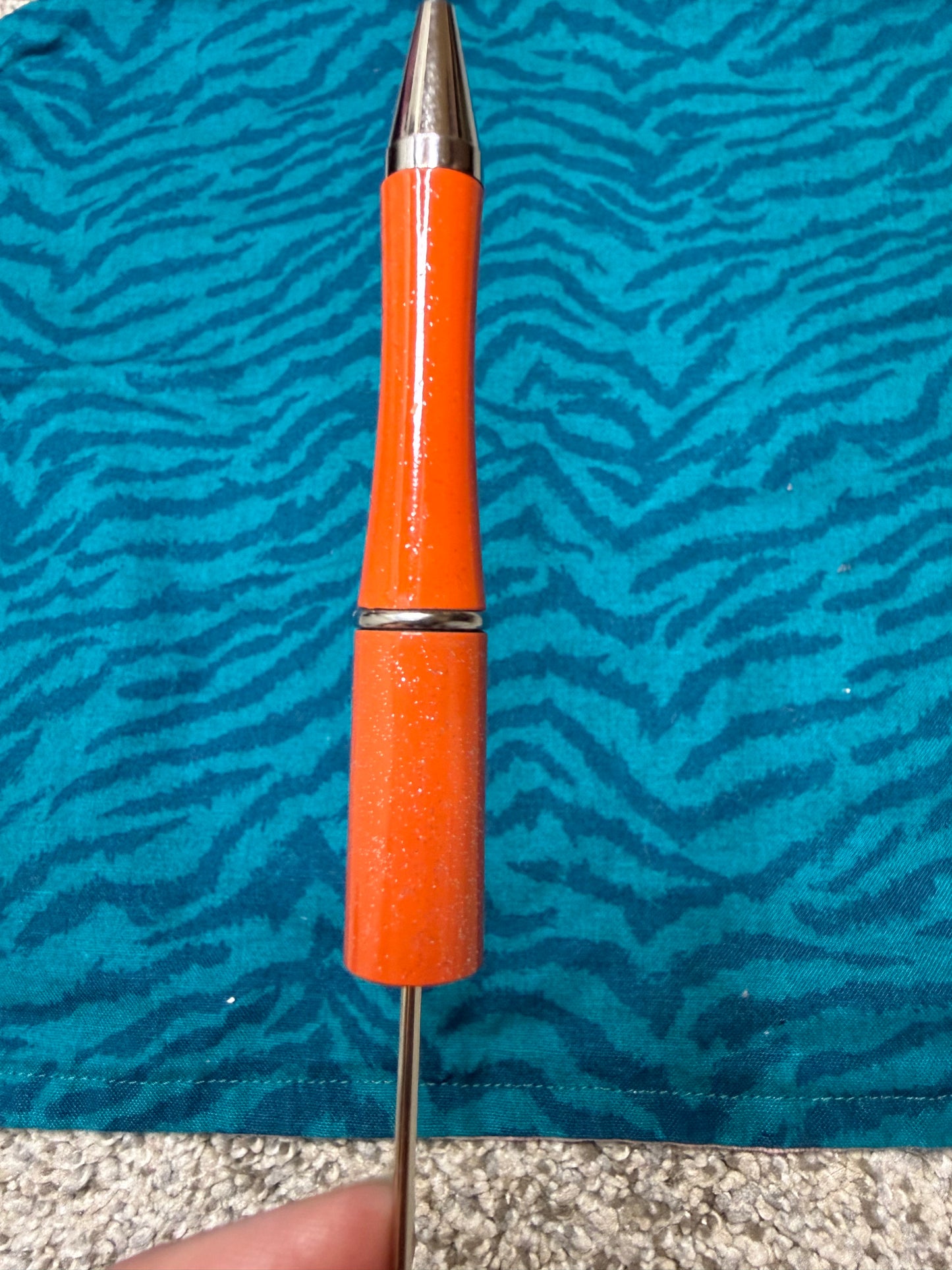 glitter orange