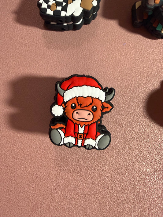 Christmas Cow Focal