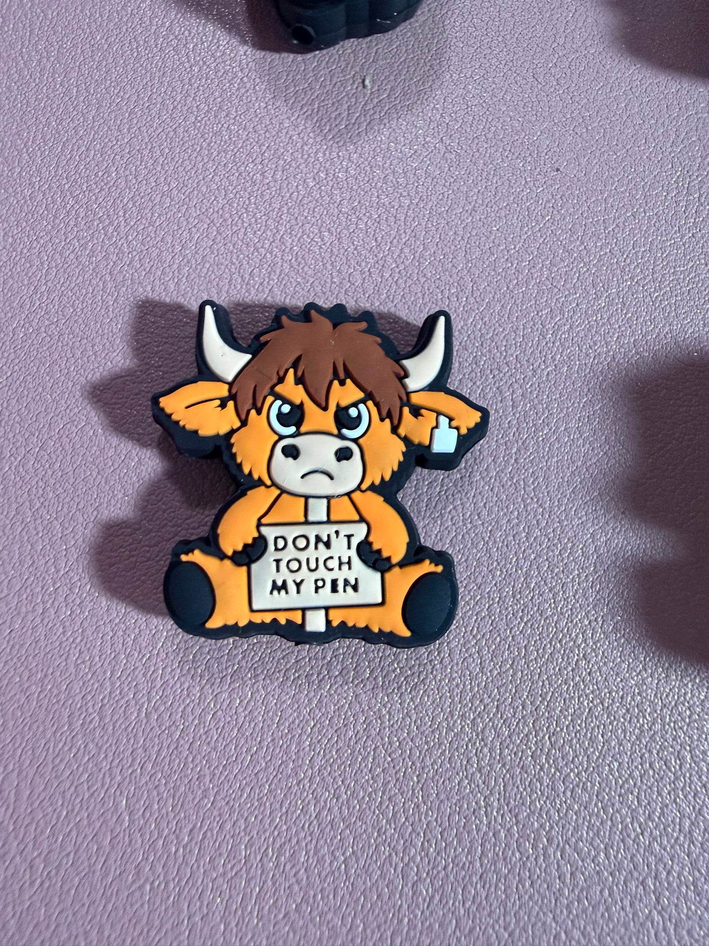 Don't Mess With My Pen Cow Focal