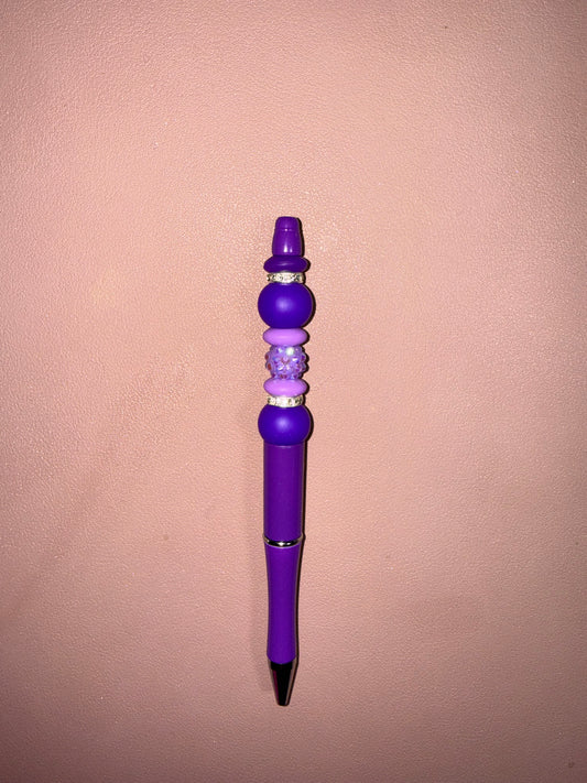Purple premade pen