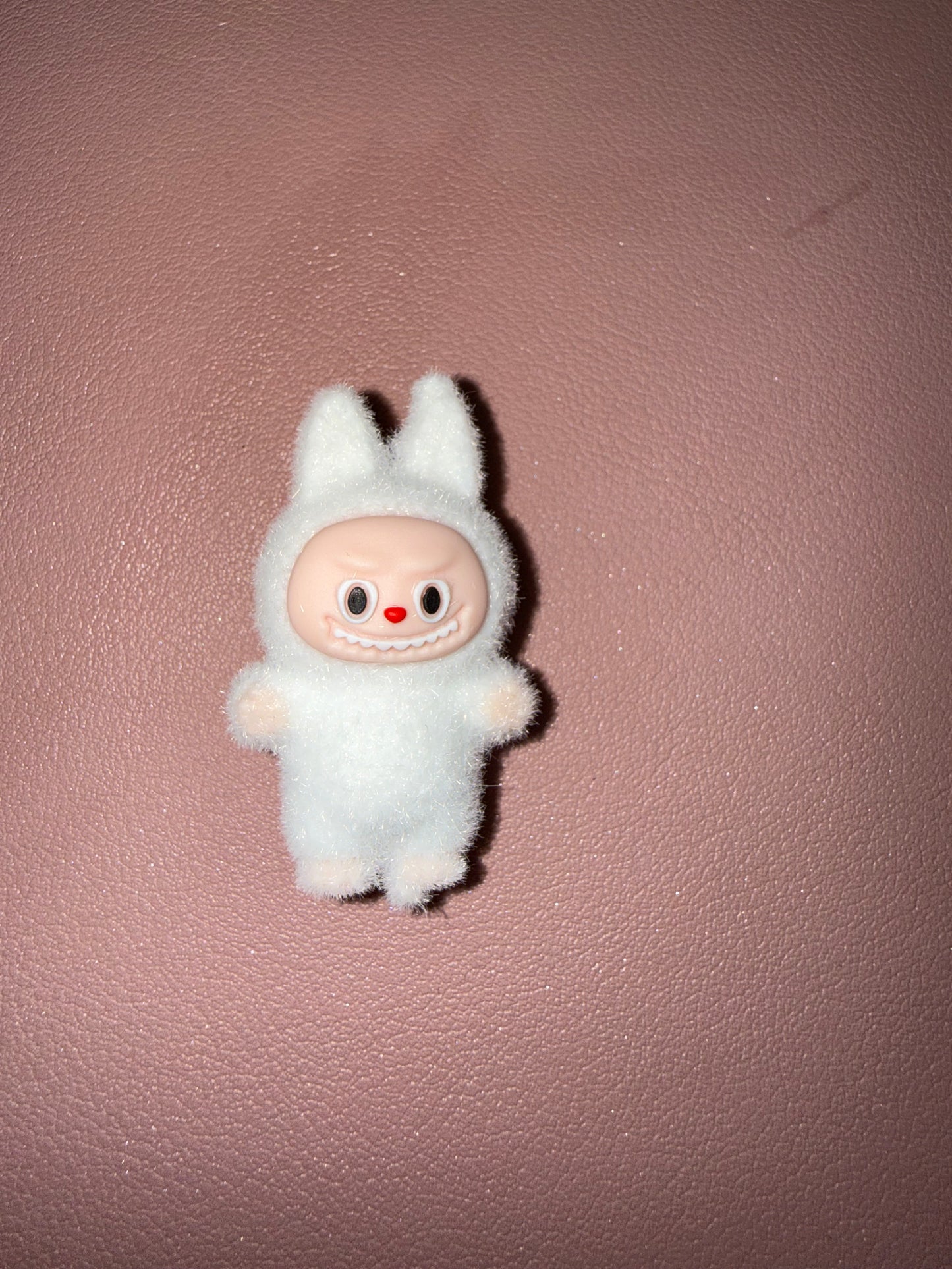 White Standing Labubu Focal