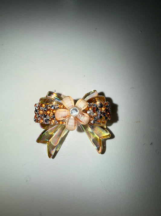 Gold Bling Bow Focal