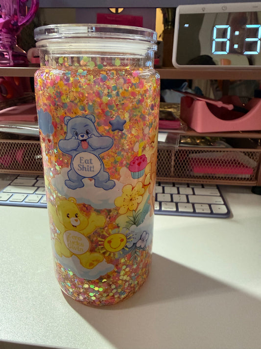 Naughty Care Bears Premade Cup