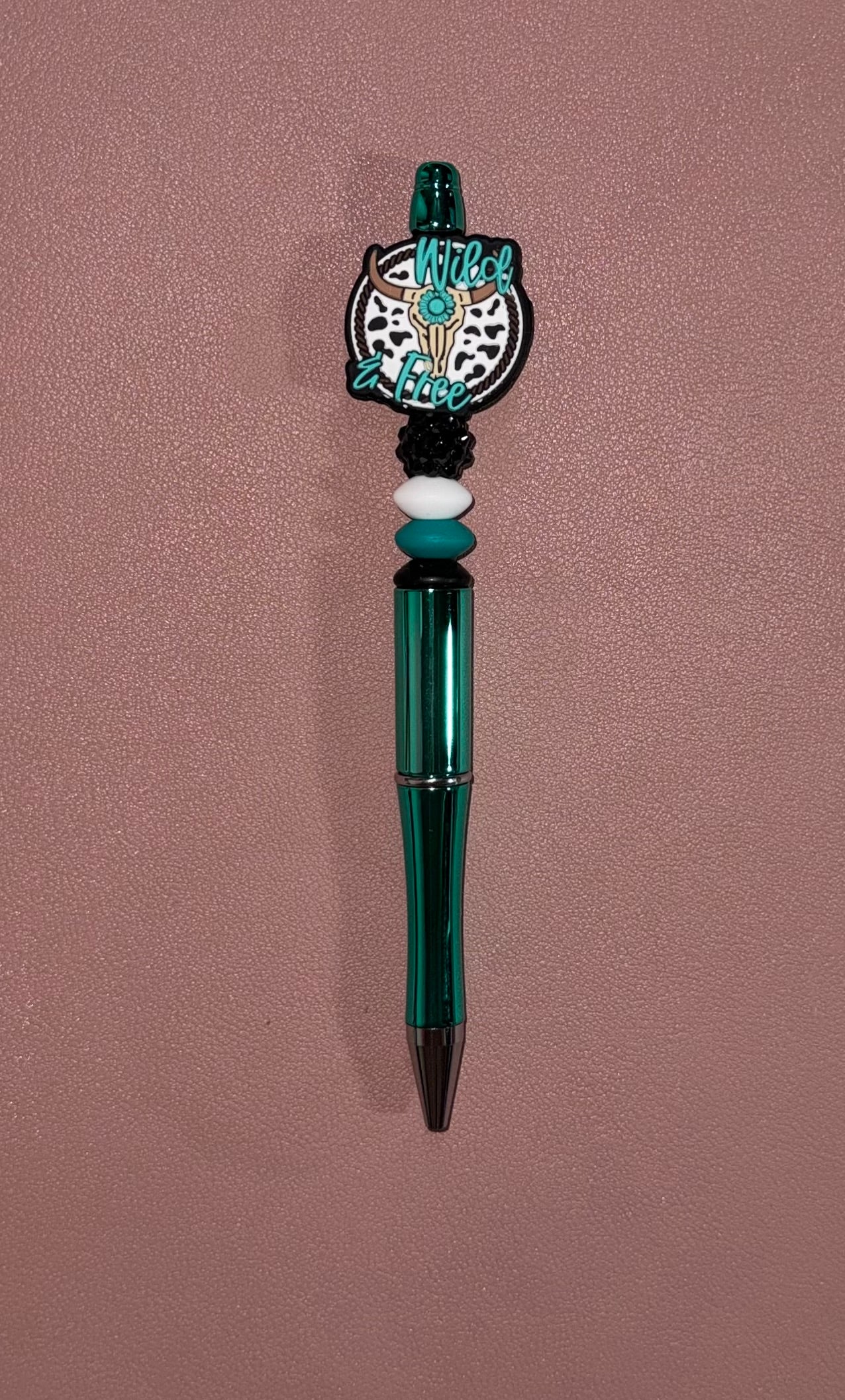 teal wild and free premade pen