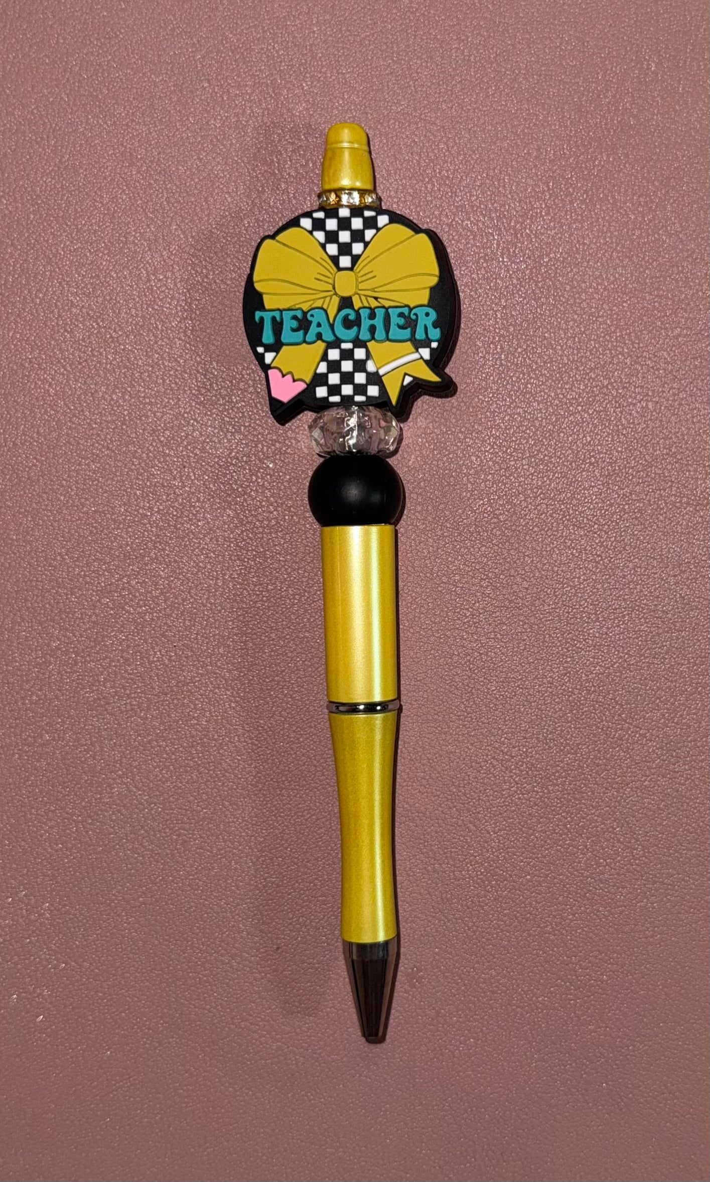 yellow pen teacher premade pen