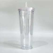 24oz Tappered Acrylic Tumbler