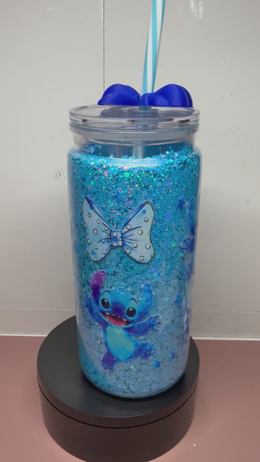 Stitch Dry Glitter Premade Cup